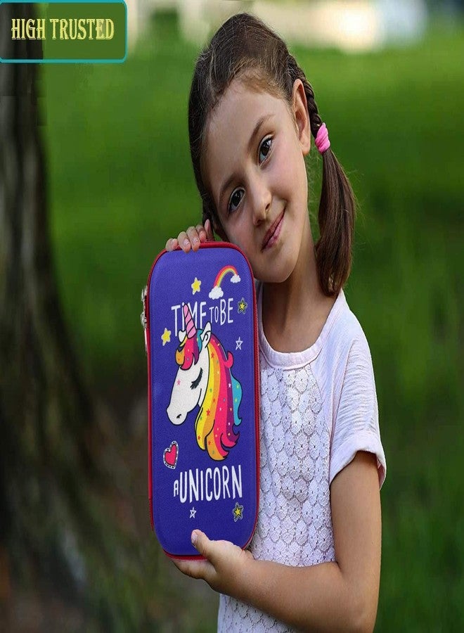 OFIXO A-Unicorn EVA Pencil Case for Kids - Pencil Pouch, New Kids Designer Pencil Pouch for Kids - Pencil Pouch for Kids - Image 4